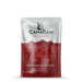 Canagan Chicken & Turkey – saqueta de patê para gatos 85 g – embalagem