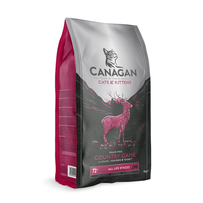Canagan Country Game – ração seca para gatos – embalagem