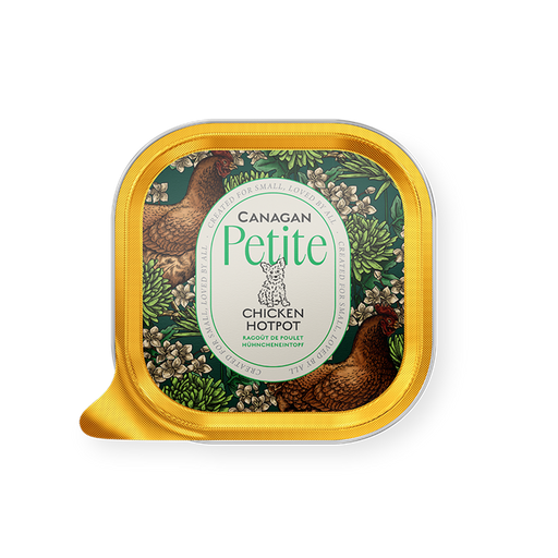 Canagan Petite Chicken Hotpot – patê para cães pequenos 100 g – embalagem
