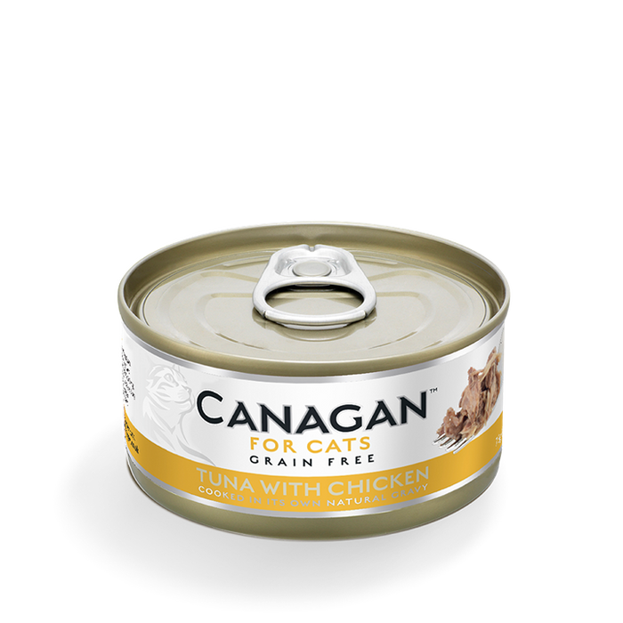 Canagan Tuna with Chicken – lata para gatos 75 g – embalagem