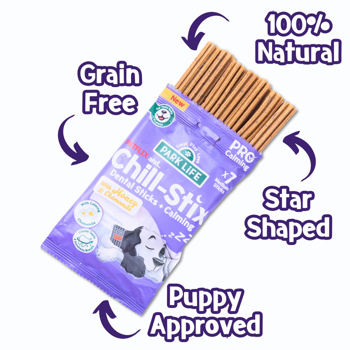 Chill Stix - Palitos Dentais Calmantes de Mel e Camomila