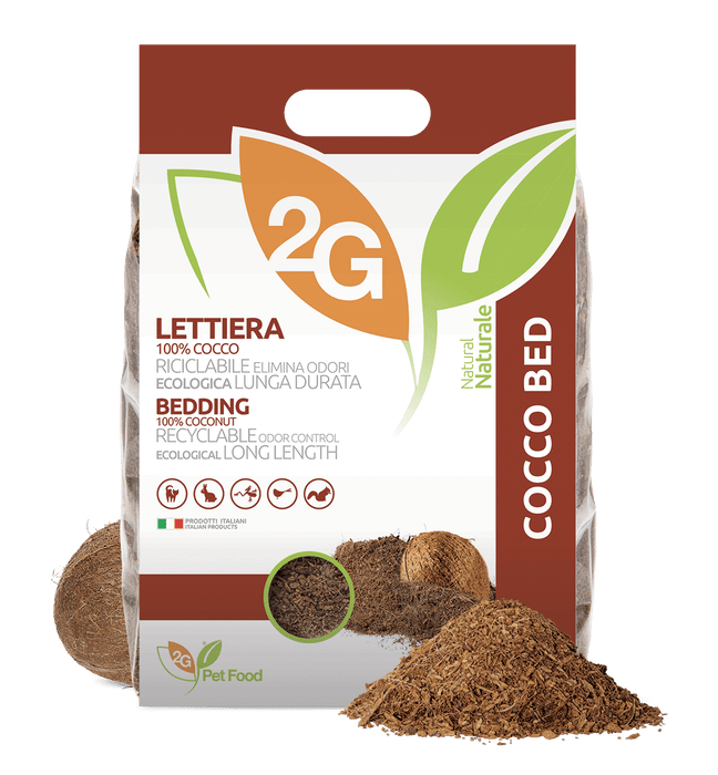 (Pré-reserva) Fibra de côco | substrato vegetal para gatos, coelhos e répteis