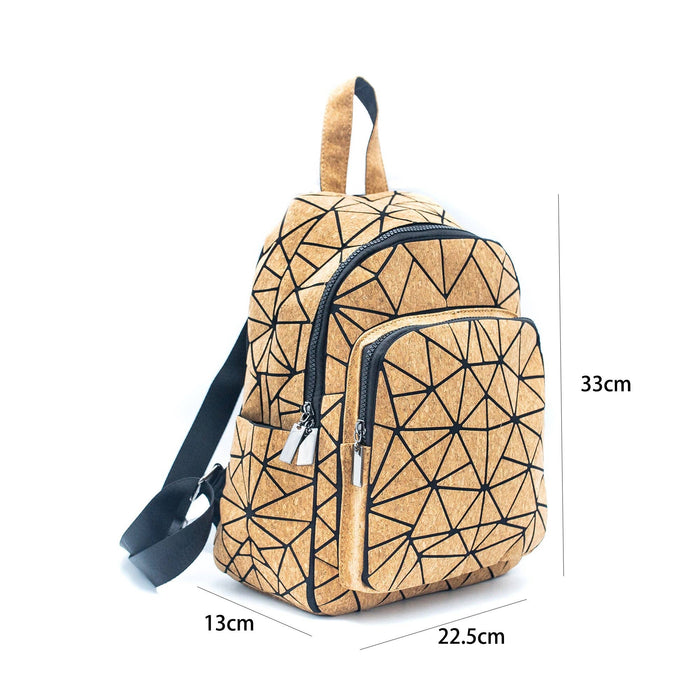 Mochila compacta de cortiça para web BAG-2085