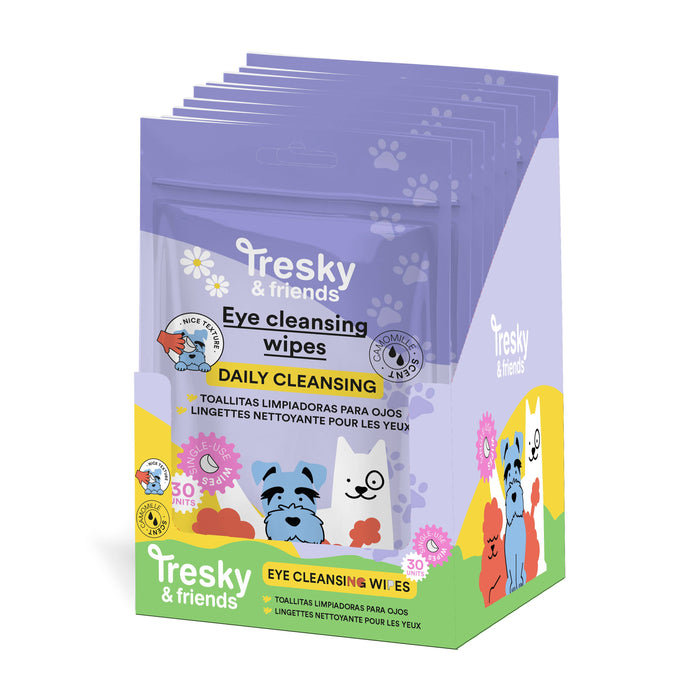 TOALHITAS DE LIMPEZA OCULAR TRESKY & FRIENDS 30u