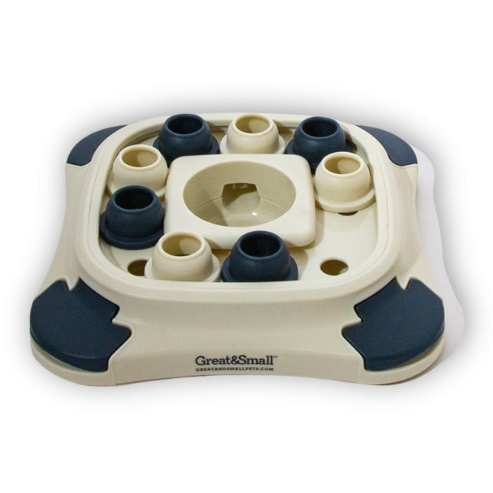 Great&Small Comedouro Puzzle Quadrado para Cães