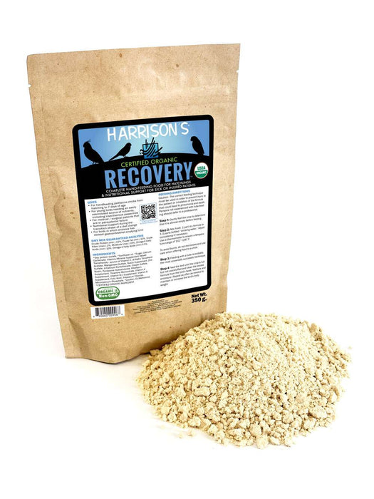 Harrison's Recovery Formula – papa de cuidados intensivos para aves, répteis e pequenos mamíferos – embalagem