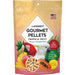 Lafeber Tropical Fruit Gourmet Pellets – pellets completos com fruta tropical para araras e catatuas, 567 g – embalagem