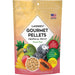 Lafeber Tropical Fruit Gourmet Pellets – pellets completos com fruta tropical para papagaios, 567 g – embalagem