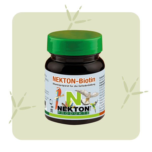 Nekton Biotin – suplemento vitamínico para a plumagem – embalagem