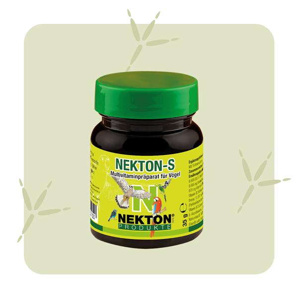 Nekton S – multivitamínico para todas as aves – embalagem