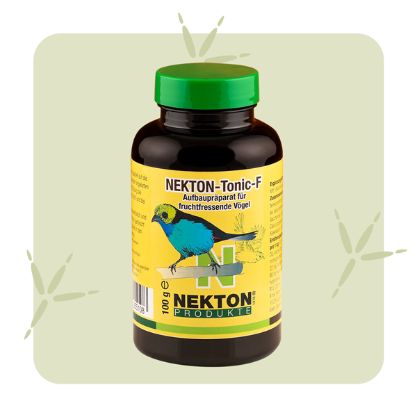 Nekton Tonic-F – suplemento nutricional para aves frugívoras – embalagem