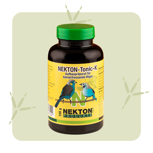 Nekton Tonic-K – suplemento nutricional para aves granívoras – embalagem