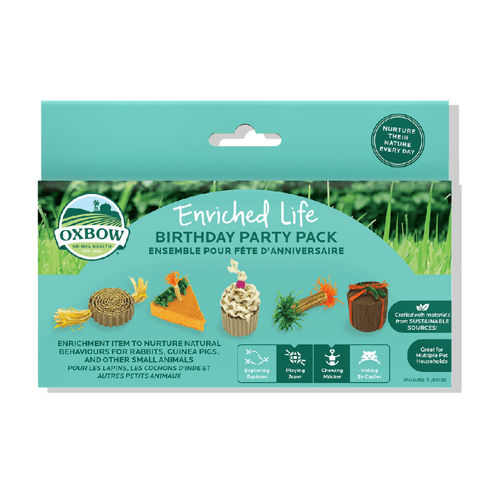 Oxbow enriched life birthday party pack (New)