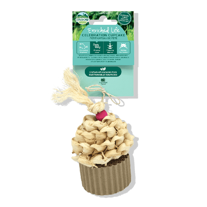 Oxbow enriched life celebration cupcake (New)