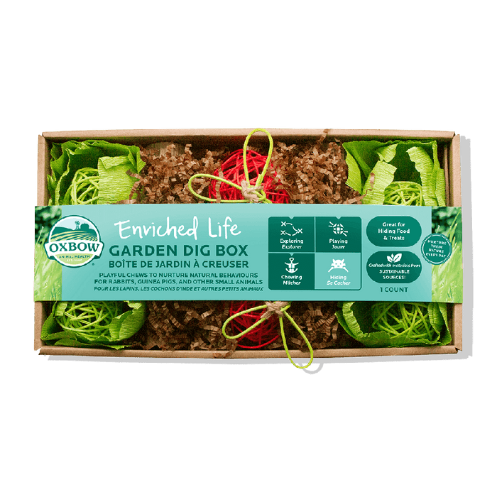 Oxbow enriched life garden dig box (New)