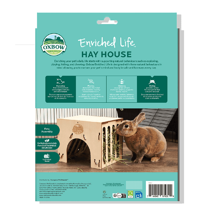 Oxbow enriched life hay house (New)