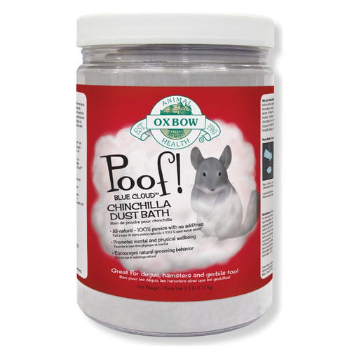 Oxbow POOF! Pó de Banho para Chinchilas 1,13 kg