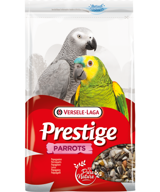 Prestige Parrots – mistura de sementes para papagaios, 3 kg – embalagem