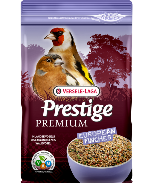 Prestige Premium Finches (Vinken Triumph) – mistura de sementes para aves exóticas e silvestres, 800 g – embalagem