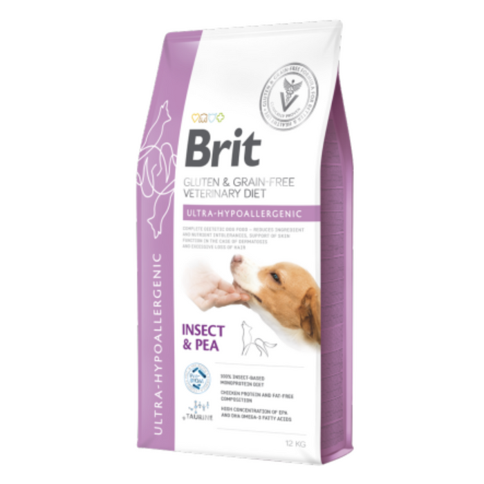 Brit Veterinary Diet Dog Ultra-Hypoallergenic Gluten & Grain-Free 12 kg