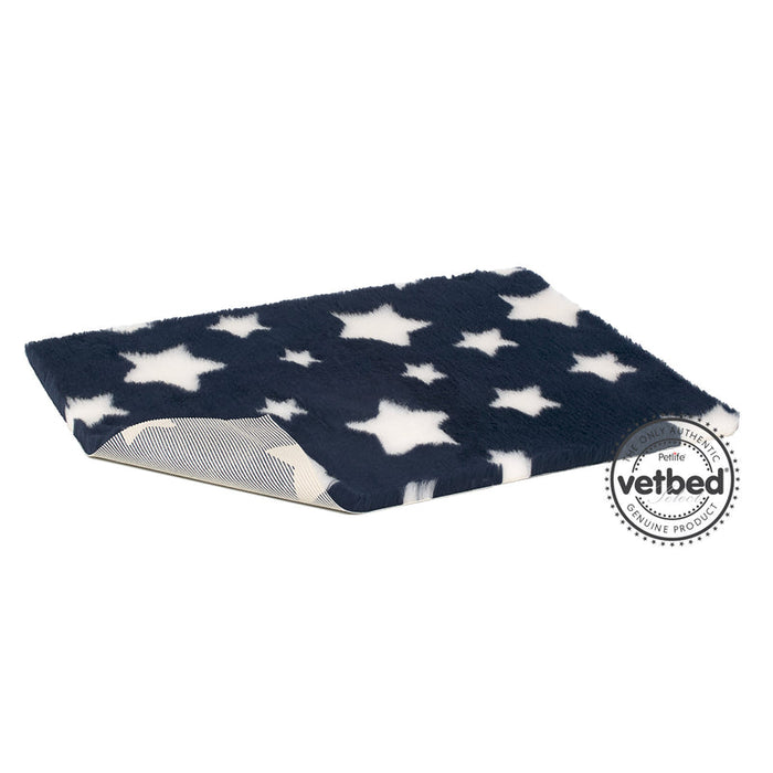 Vetbed Select cama Azul-meia-noite com estrelas M 100×75 cm