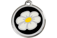 Placas / medalhas de Identificação - ENAMEL Preto - PETTER