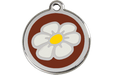Placas / medalhas de Identificação - ENAMEL Castanho - PETTER