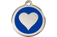 Placas / medalhas de Identificação - ENAMEL Azul - PETTER