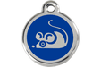 Placas / medalhas de Identificação - ENAMEL Azul - PETTER