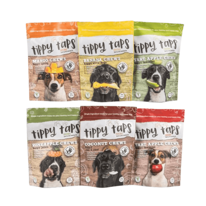 Tippy Taps Fruit Chew Treats (fruta desidratada)
