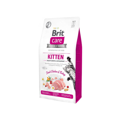 Brit Care Cat Grain Free Kitten Healthy Growth & Development Turkey & Chicken - PETTER