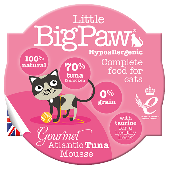 The Littlebig paw tuna & chicken mousse 85gr - PETTER