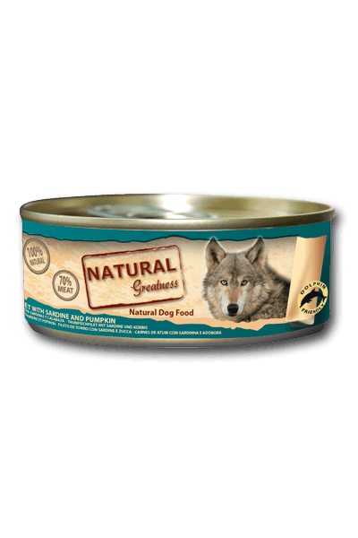 Natural Greatness Atum e Sardinhas 156gr - PETTER