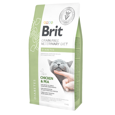 Brit grain free veterinary diet diabetic cat - PETTER