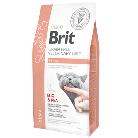 Brit grain free veterinary diet renal cat - PETTER