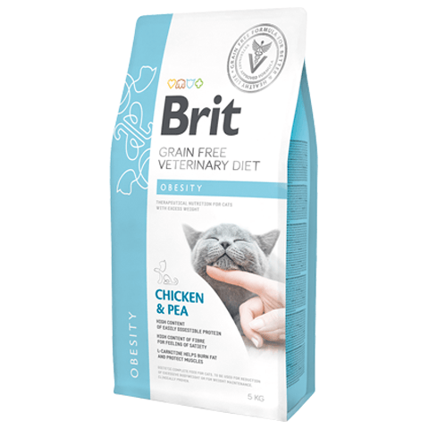 Brit grain free veterinary diet obesity cat - PETTER