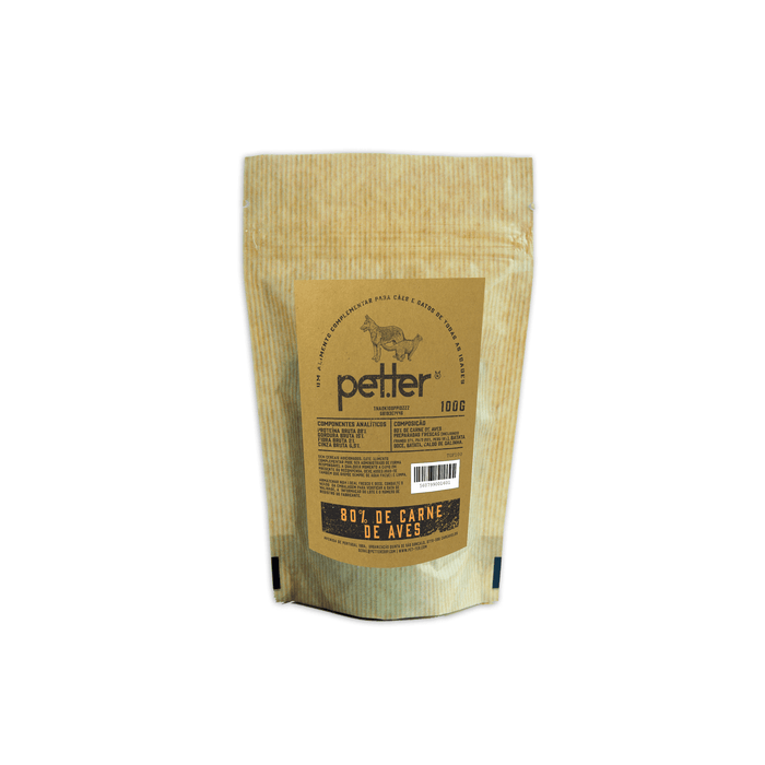 Snacks grain free para Cães e Gatos by PETTER - PETTER