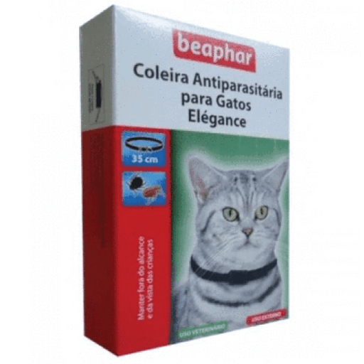 Beaphar Coleira antiparasitária para gatos 35cm - PETTER