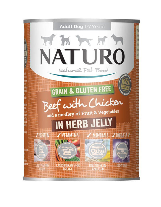 Naturo Jelly food 390 gr (+opções) - PETTER