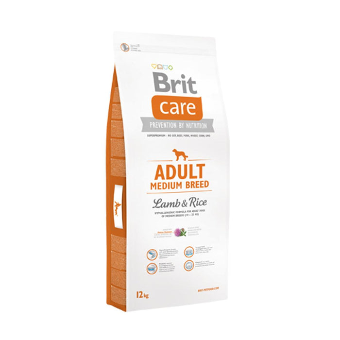 Brit Care Dog Adult Medium Breed | Lamb & Rice - PETTER