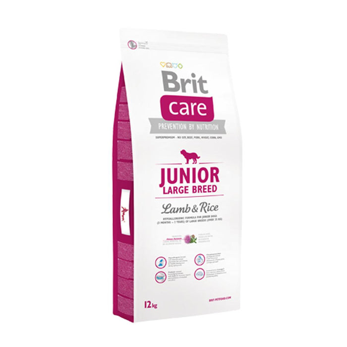 Brit Care Dog Junior Large Breed | Lamb & Rice - PETTER