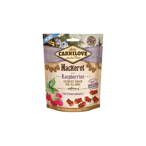 Carnilove Dog Crunchy Snack Mackerel & Raspberries para cães - PETTER
