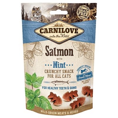Carnilove salmon & mint cat snack 50gr - PETTER