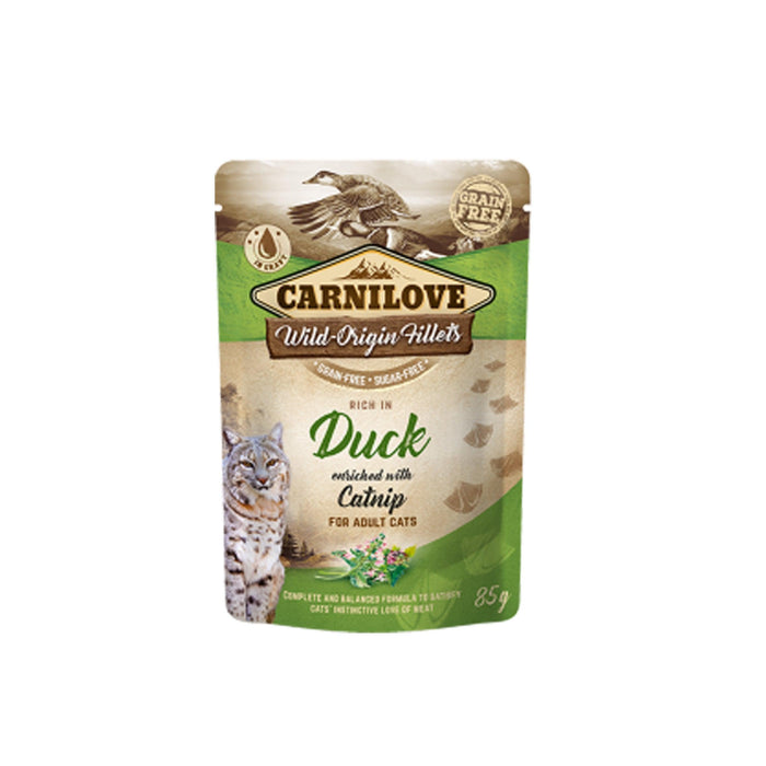 Carnilove Cat Duck with Catnip (Saqueta) 85 g