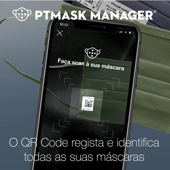Portuguese Mask Adult SlimTech nível 3 - PETTER