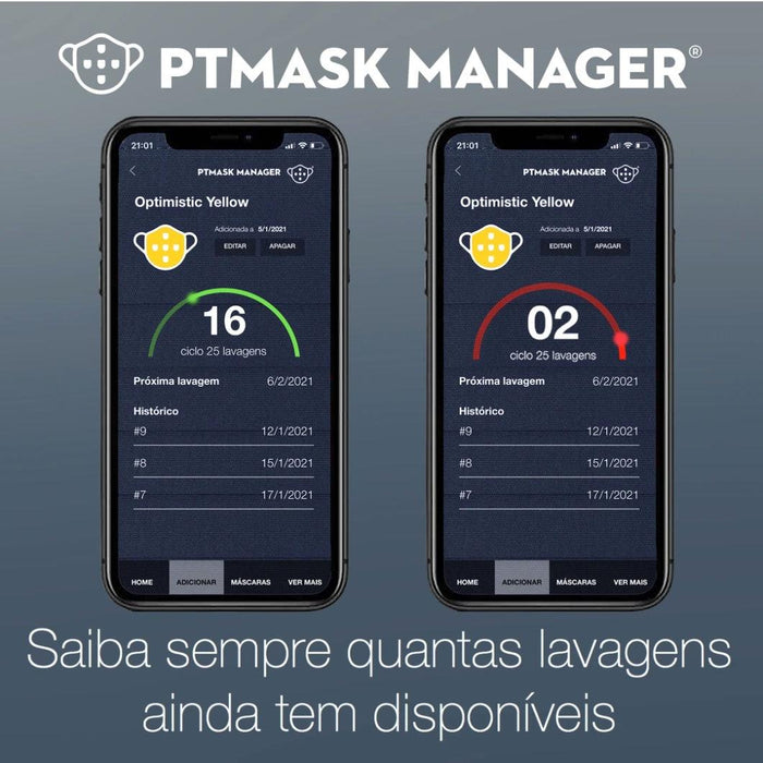 Portuguese Mask Adult SlimTech nível 3 - PETTER