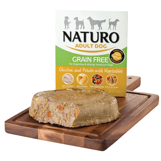 Naturo Adult Dog Wet Food 400gr (+ opções)