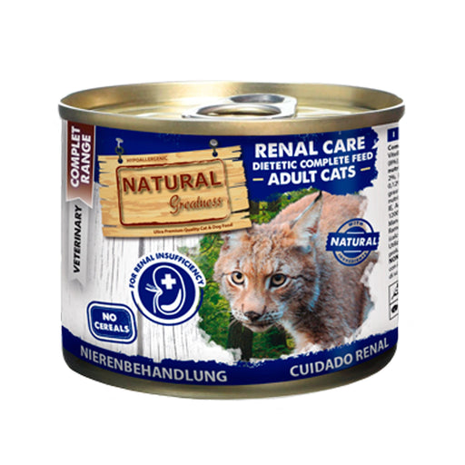 Natural Greatness renal care dietetic complete feed adult cats 200gr - PETTER