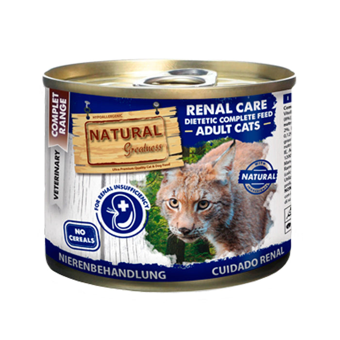 Natural Greatness renal care dietetic complete feed adult cats 200gr