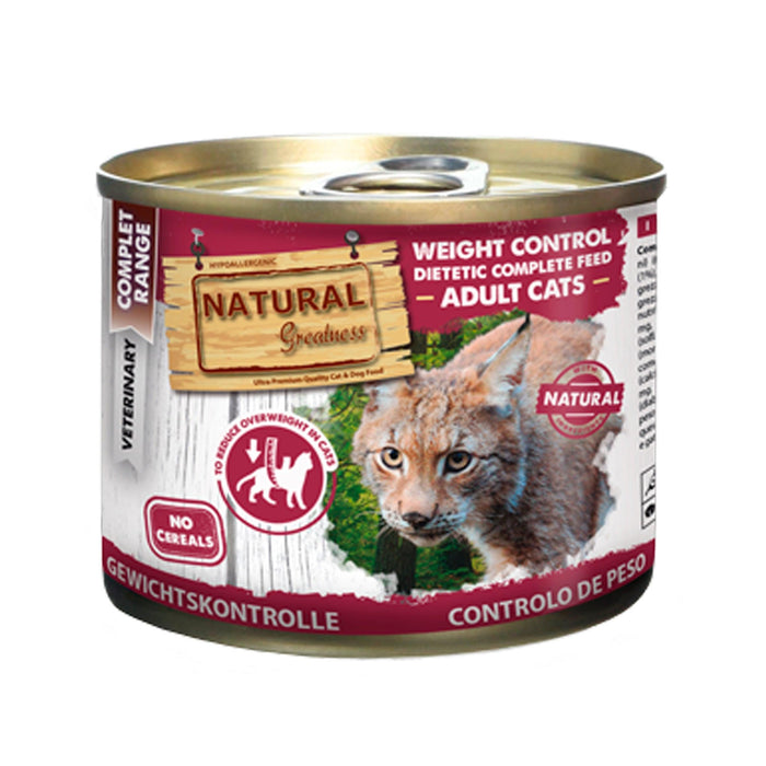 Natural Greatness weight control dietetic complete feed adult cats 200gr